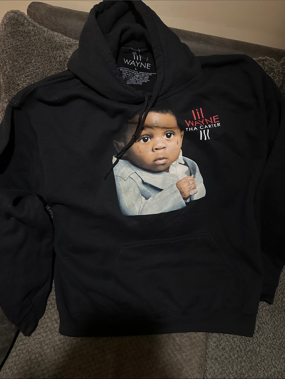 The Carter 3 original hoodie Large